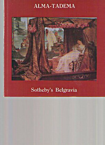 Sothebys 1973 Funt Collection 35 works by Alma-Tadema