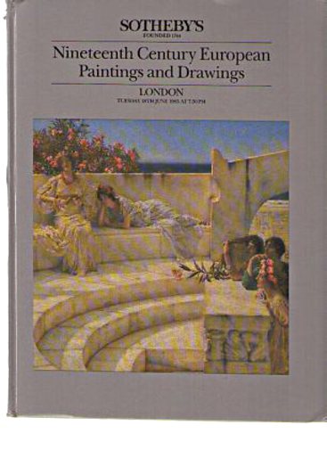 Sotheby's 1985 19th C European Paintings & Drawings