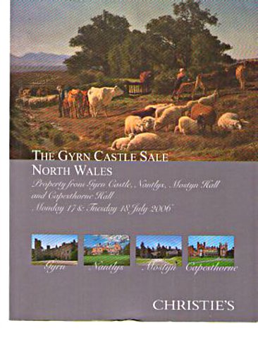 Christies 2006 The Gyrn Castle Sale, Nantlys, Mostyn Wales