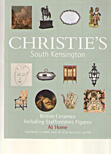 Christies 2003 British Ceramics including Staffordshire Figures