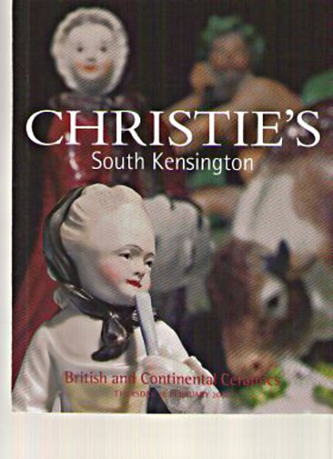 Christies 2002 British and Continental Ceramics