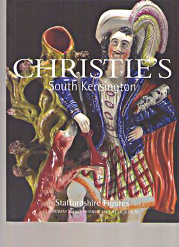 Christies September 2001 Staffordshire Figures