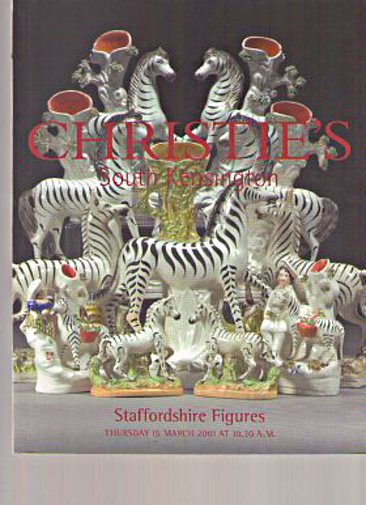 Christies 2001 Staffordshire Figures