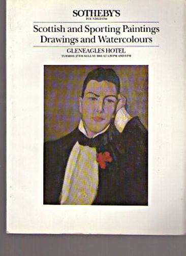 Sothebys 1985 Scottish & Sporting Paintings, Drawings
