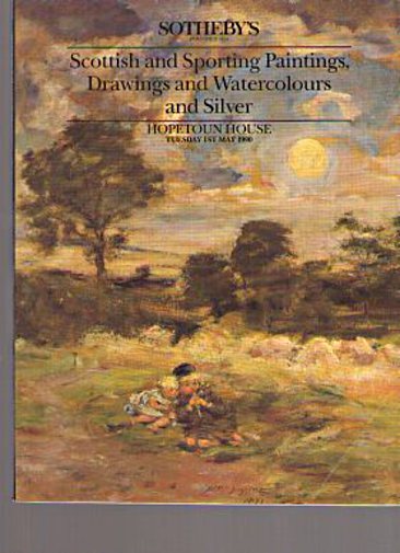Sothebys 1990 Scottish & Sporting Paintings, Drawings & Silver