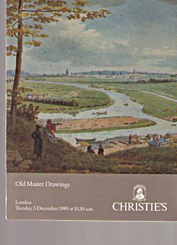 Christies December 1989 Old Master Drawings - Click Image to Close