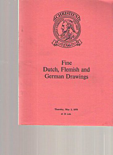 Christies 1979 Fine Dutch, Flemish & German Drawings