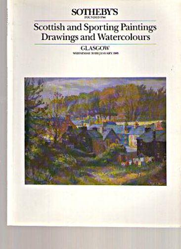 Sothebys 1985 Scottish & Sporting Paintings