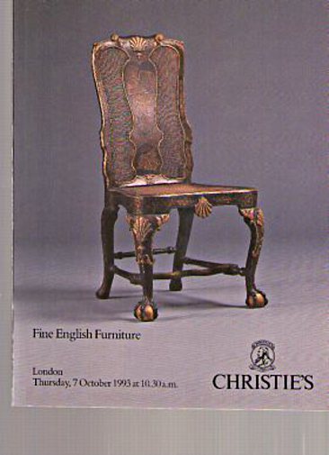 Christies 1993 Fine English Furniture