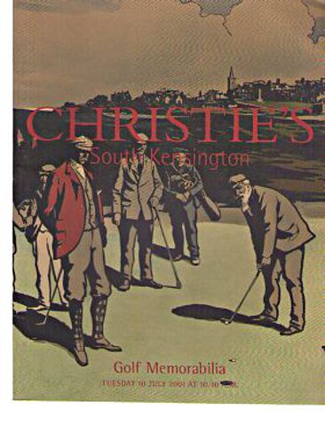 Christies July 2001 Golf Memorabilia