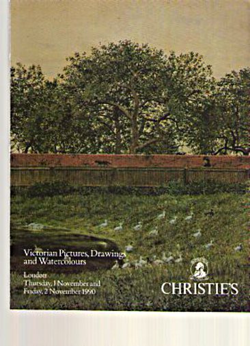 Christies 1990 Victorian Pictures Drawings Watercolours