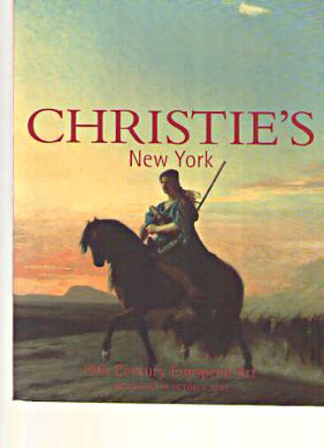 Christies October 2000 19th Century European Art
