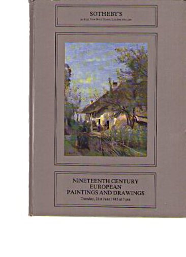 Sothebys 1983 19th Century European Paintings & Drawings - Click Image to Close