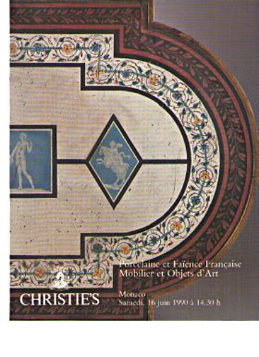 Christies June 1990 French Furniture, Porcelain Objets d'Art (Digital Only)