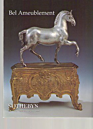 Sothebys 1999 Fine French Furniture - Click Image to Close