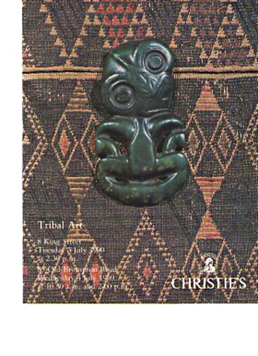 Christies 1990 Tribal Art