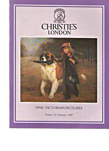 Christies February 1987 Fine Victorian Pictures