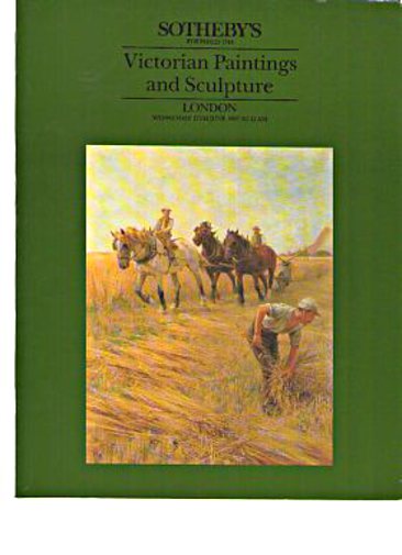 Sothebys 1987 Victorian Paintings & Sculpture