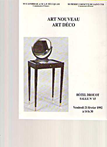 Drouot 1992 Art Nouveau & Art Deco