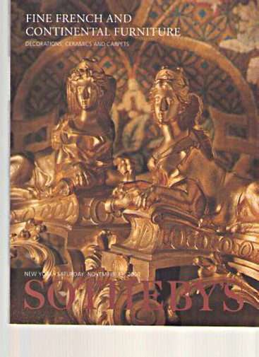 Sothebys 2000 Fine French & Continental Furniture, Ceramics - Click Image to Close