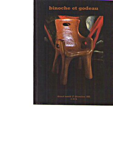 Drouot 1985 Furniture & Paintings 1930s - 1980s