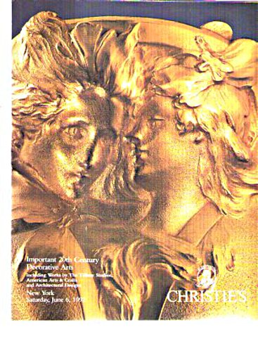 Christies 1992 Important Art Deco, Tiffany, Arts & Crafts - Click Image to Close