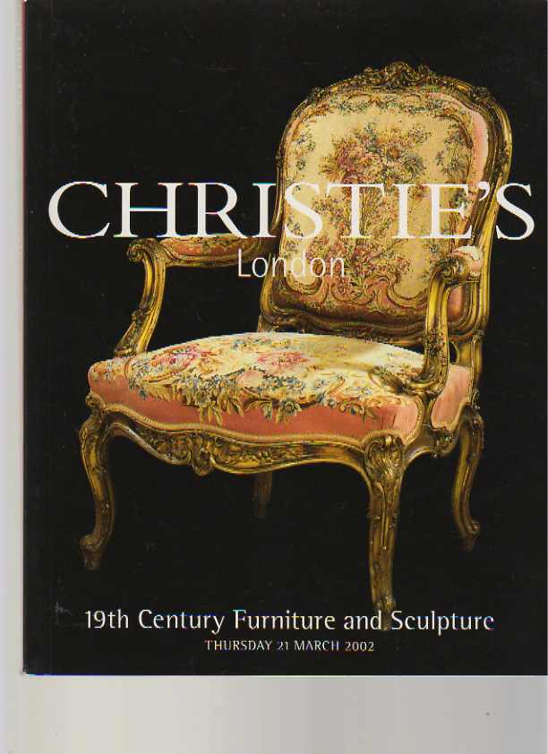Christies 2002 19th Century Furniture & Sculpture