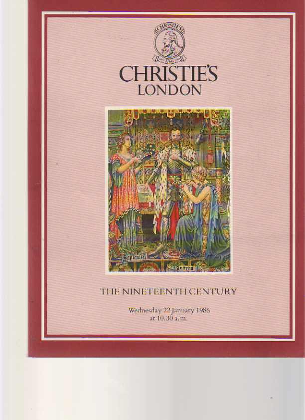 Christies 1986 The Nineteenth Century - Click Image to Close