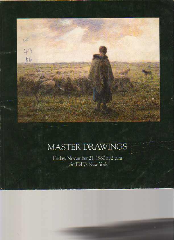 Sothebys 1980 Master Drawings Sothebys 1980 Master Drawings