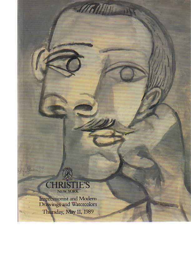 Christies May 1989 Impressionist & Modern Drawings & Watercolours
