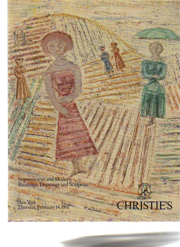 Christies 1991 Impressionist & Modern Paintings, Drawings