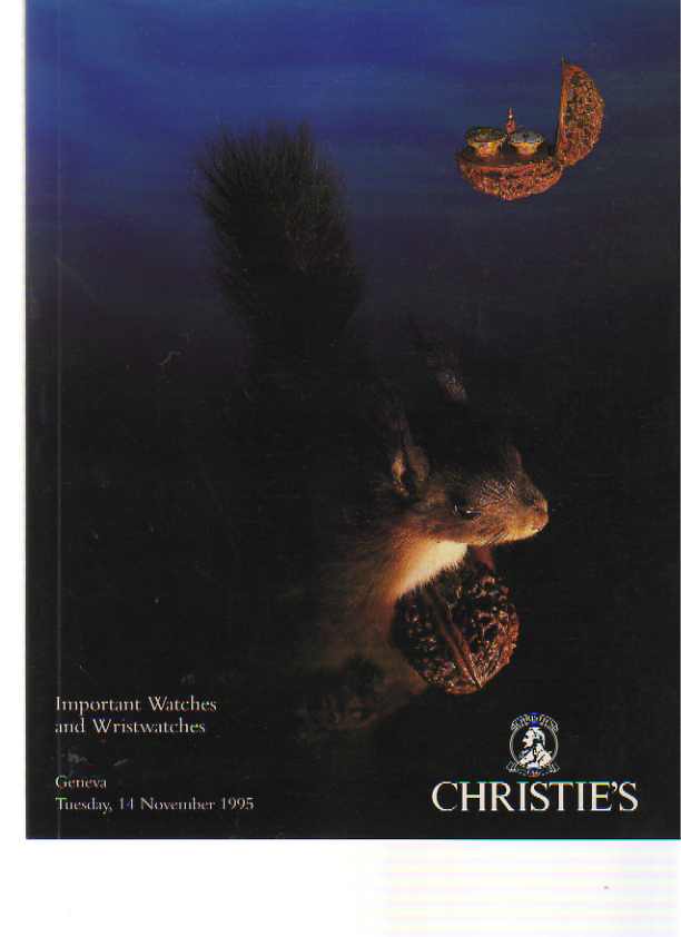 Christies 1995 Important Watches & Wristwatches
