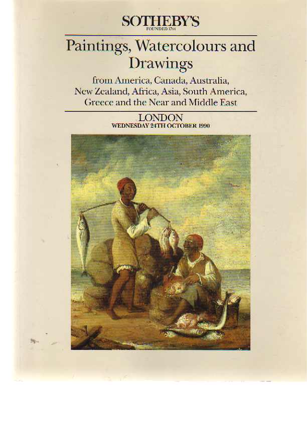 Sothebys 1990 Topographical Paintings, Watercolours & Drawings (Digital only)