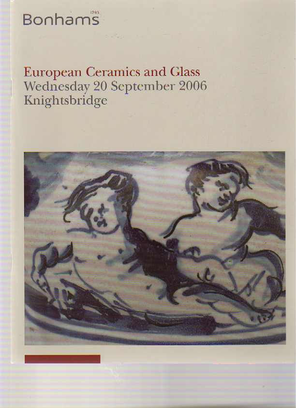 Bonhams 2006 European Ceramics and Glass - Click Image to Close
