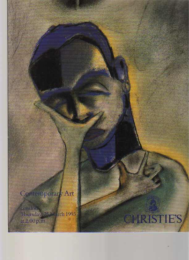 Christies March 1993 Contemporary Art