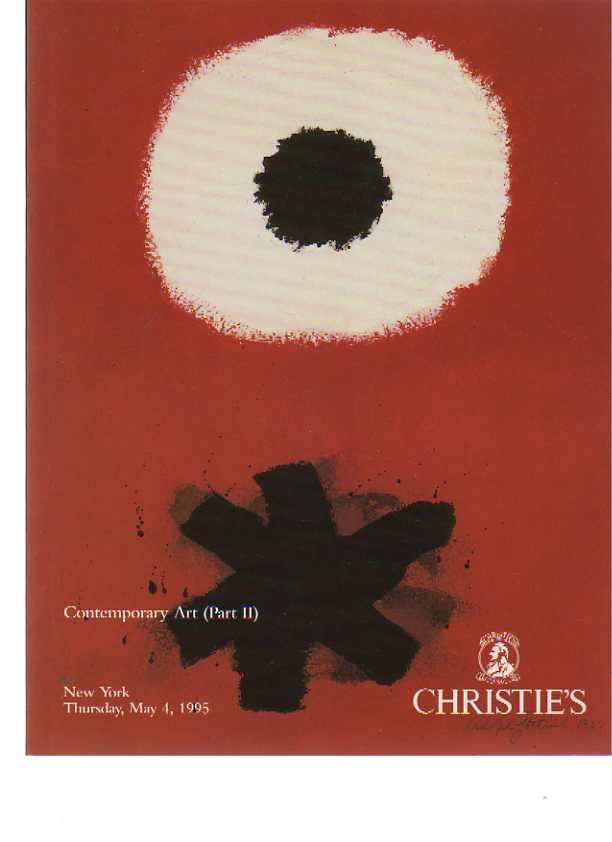 Christies 1995 Contemporary Art (Part II)