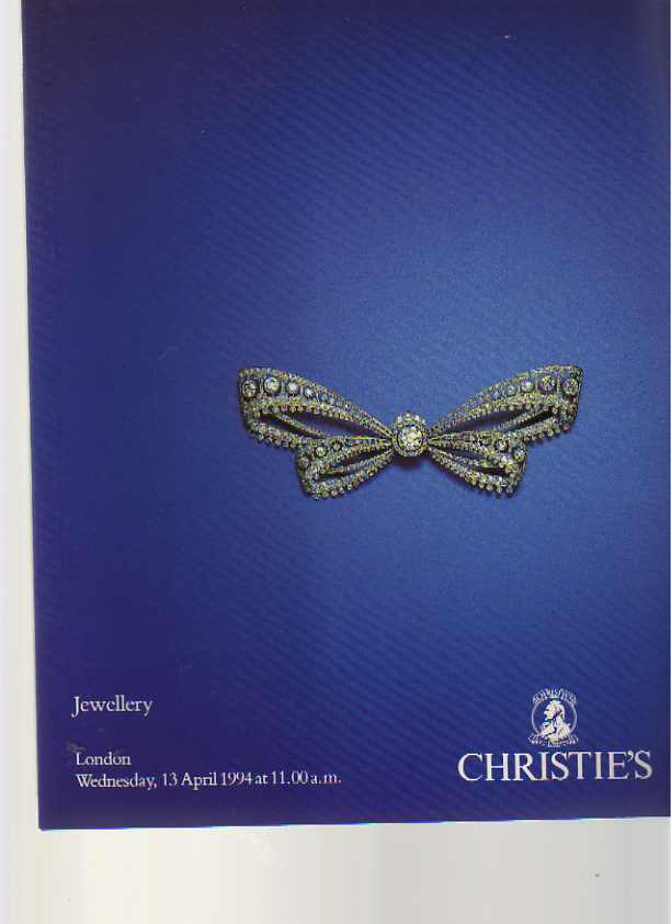 Christies April 1994 Jewellery