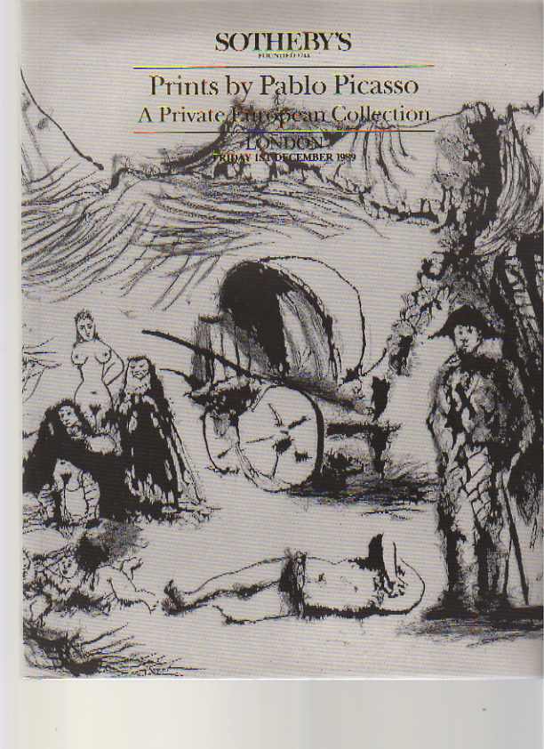 Sothebys 1989 Prints by Pablo Picasso (Digital only)