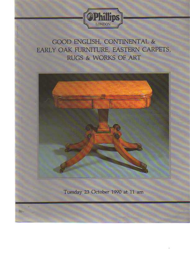 Phillips 1994 Early English, Continental & Oak Furniture ... - Click Image to Close