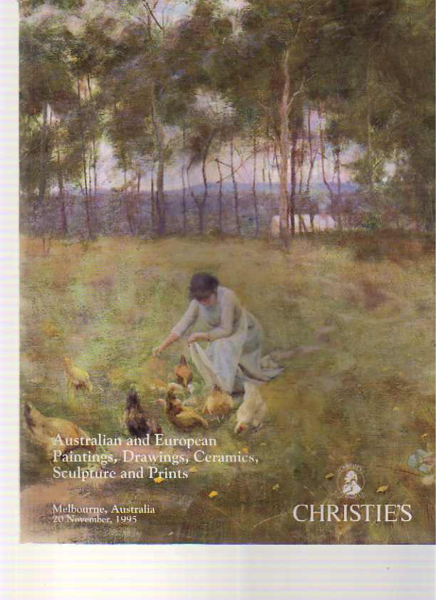 Christies 1995 Australian and European Paintings, Drawings