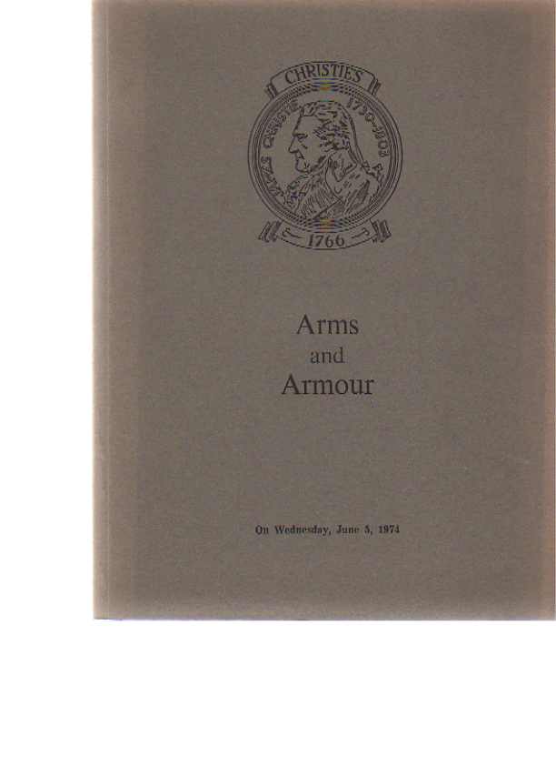 Christies 1974 Arms and Armour
