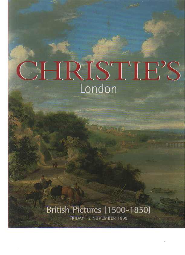 Christies November 1999 British Pictures (1500 - 1850)