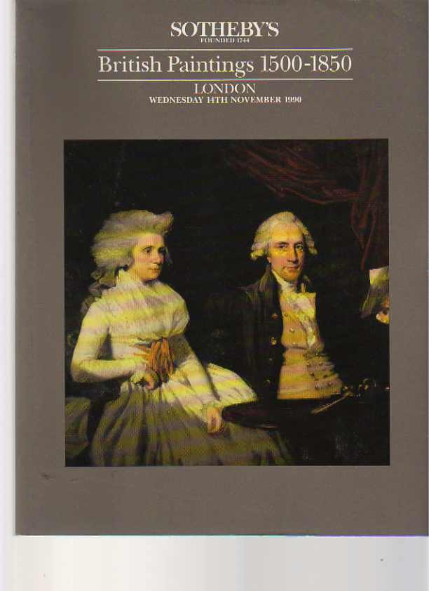 Sothebys November 1990 British Paintings 1500-1850