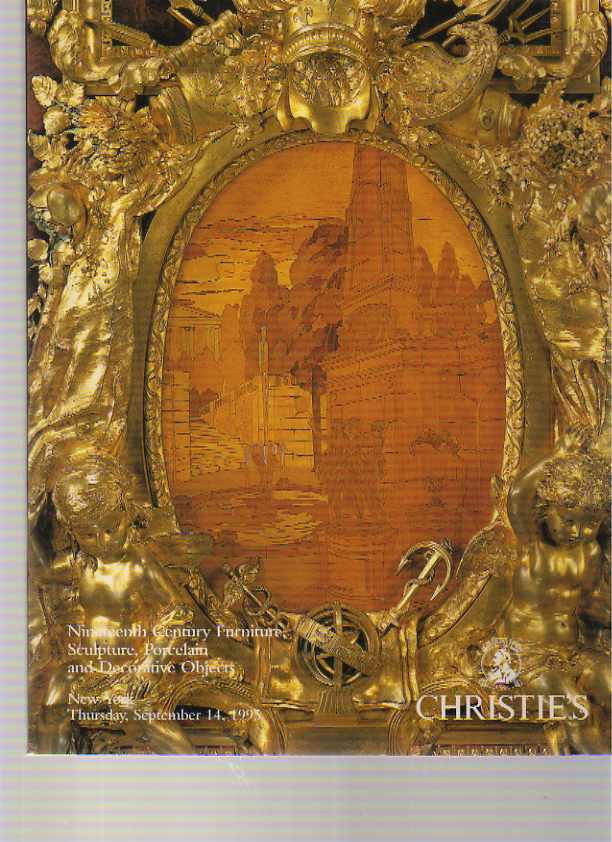 Christies September 1995 19th C Furniture, Sculpture & Decorative Objects