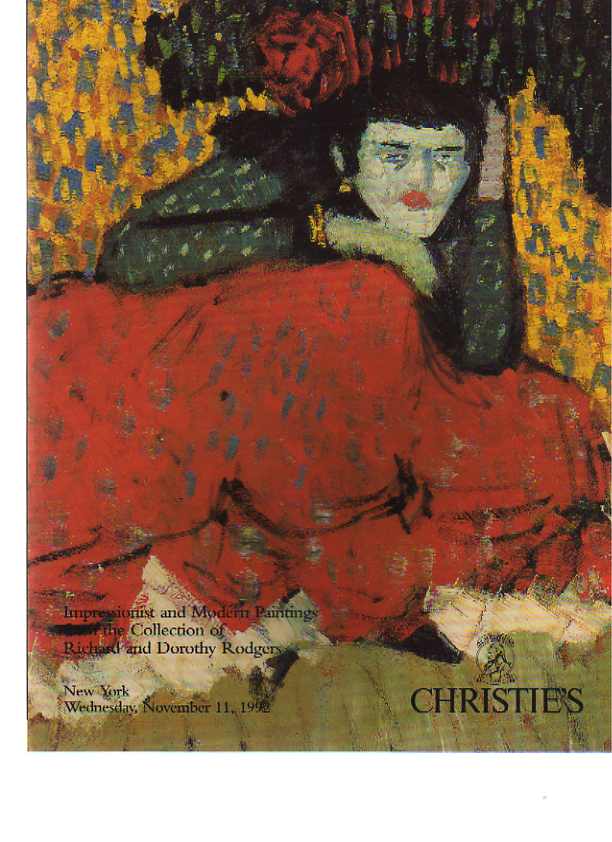 Christies 1992 Rodgers Collection Impressionist Paintings