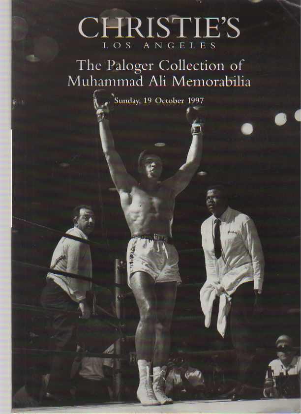 Christies 1997 The Paloger Collection Mohammad Ali Memorabilia