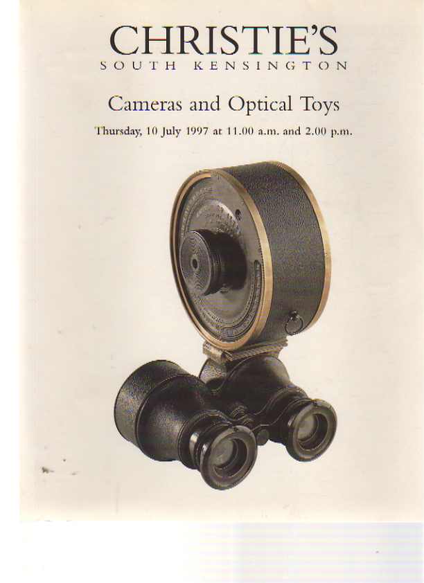 Christies July 1997 Cameras and Optical Toys
