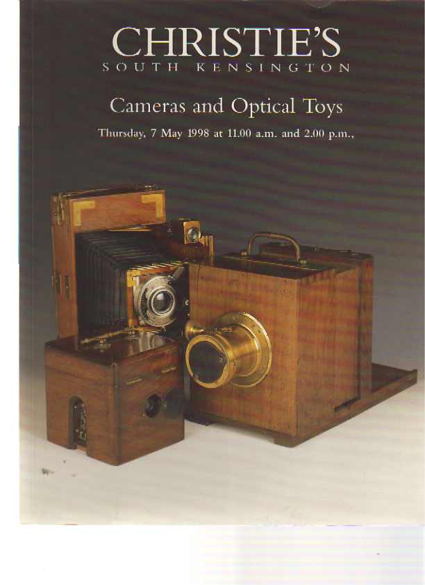 Christies May 1998 Cameras and Optical Toys