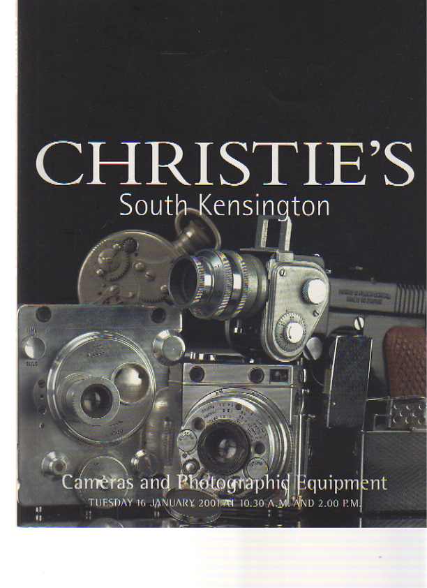 Christies 2001 Cameras and Photographic Equipment