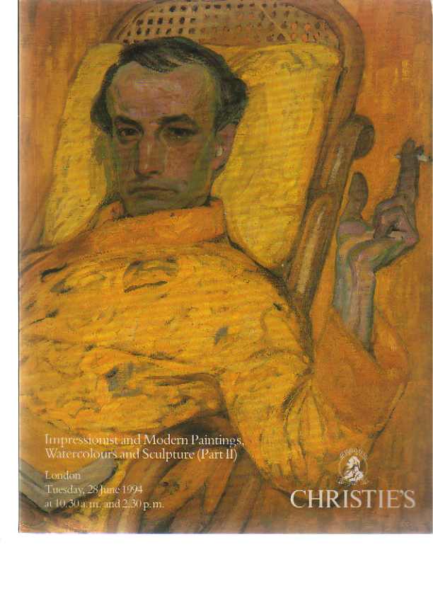 Christies June 1994 Impressionist & Modern Paintings & Sculpture